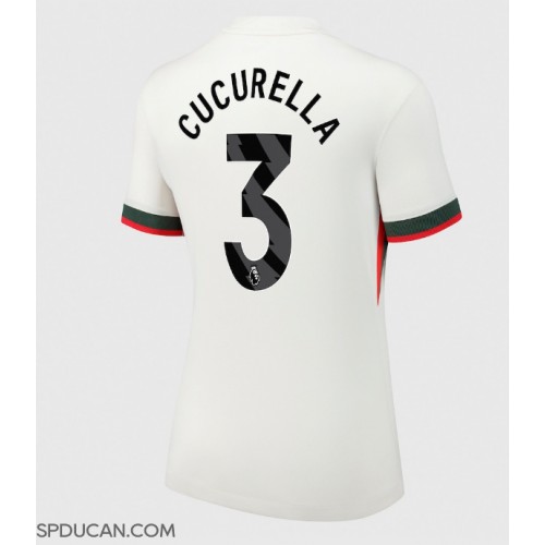Zenski Nogometni Dres Chelsea Marc Cucurella #3 Gostujuci 2025-26 Kratak Rukav